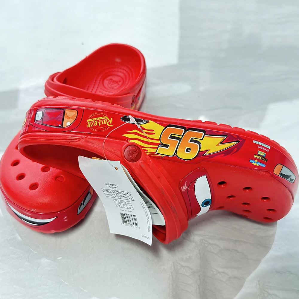 Disney Crocs McQueen Waterproof Slippers